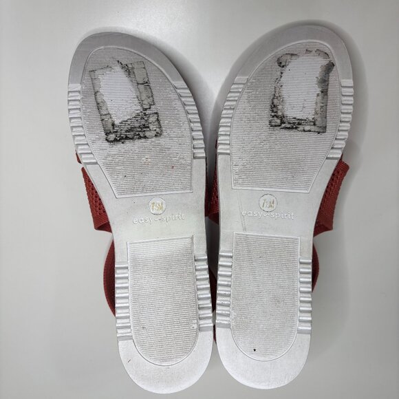 Easy Spirit Womens Platform Ankle Strap Sandal Size 7.5 Pink Open Toe Comfort - Picture 7 of 8